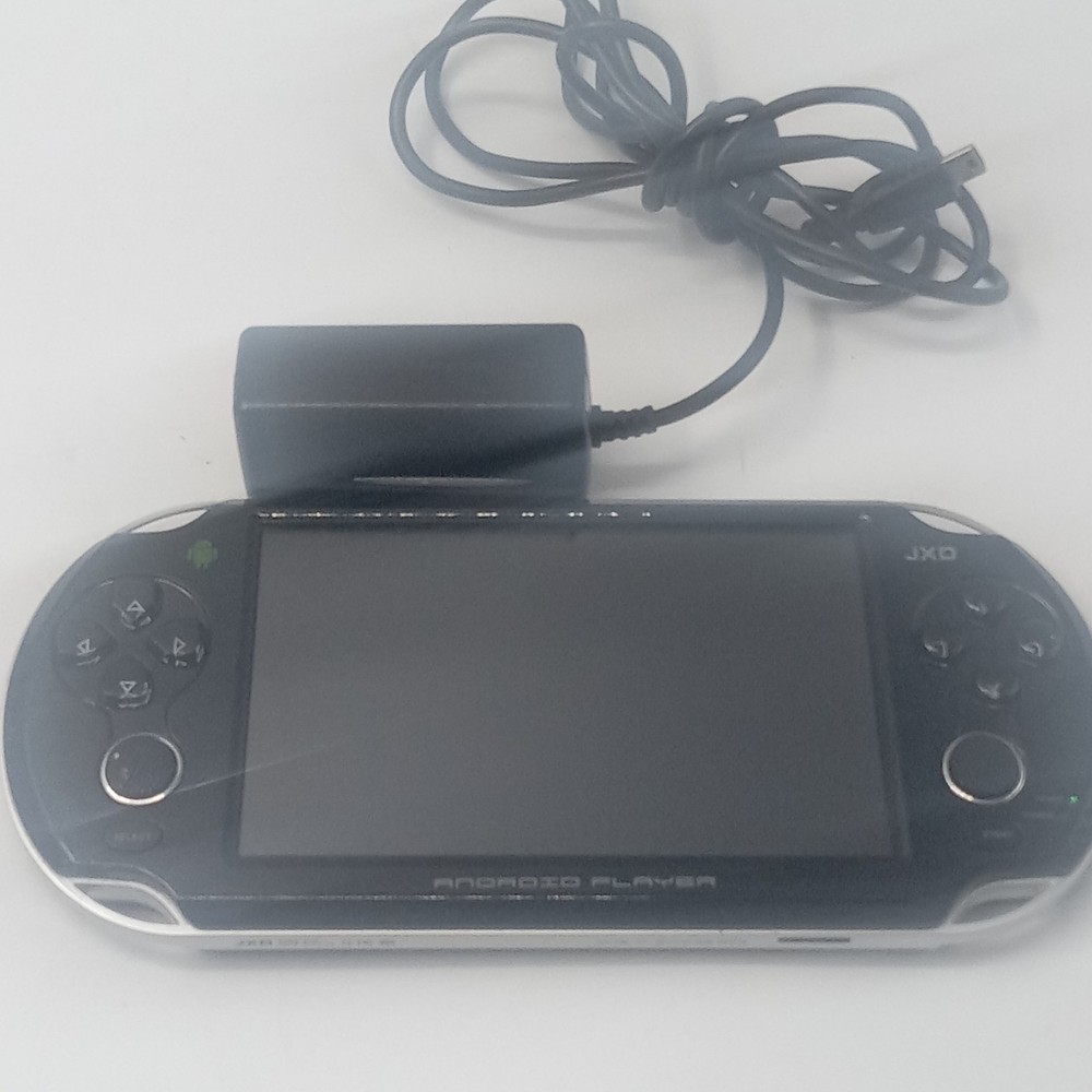 Android Player JXD S5110b Handheld Console With Charger Tested Working