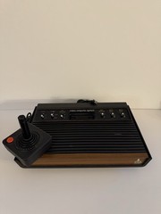 Vintage Atari 2600 Console CX-2600A System – Controllers & Plug – Untested AS-IS