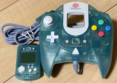 Fully Functional Dreamcast Hello Kitty Skeleton Console Controller Keyboard Visu