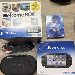 SONY PS Vita PCH-2000 Black Console PlayStation Vita Welcome Box
