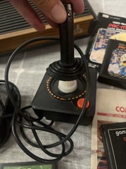 Atari Vintage CX-2600A Console Joysticks Paddles Pac-Man Pitfall Lot Not Tested