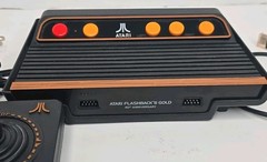 Atari Flashback 8 Gold 40th Anniversary Console Tested Working 1 Controller HDMI