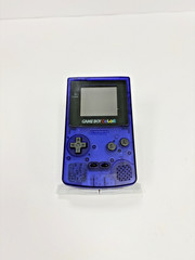 Refurbished Nintendo Game Boy Color Clear Purple Handheld System