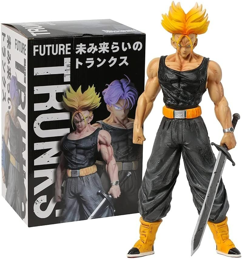 Dragon Ball Trunks Super Saiyan Collection 8” PVC Model Statue Toy