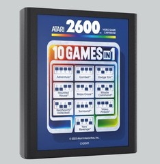 NEW FACTORY SEALED Atari 2600+ Plus HDMI Console, 10 in 1 Game Cart, 1 Joystick