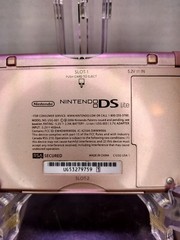 Nintendo DS Lite Metallic Rose Pink Handheld Console USG-001bAS-IS FPOR READ