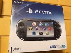 MINT SONY PS Vita PCH-2000 ZA11 Black Console Wi-Fi JAPAN Used Once + 7 Games