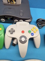 Nintendo 64 N64 System Console – Controllers – 13x Game Bundle Lot Super Smash