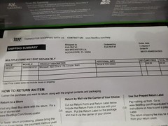 Microsoft Xbox One X Black BOX ONLY Dented Corner Original Receipts Best Buy