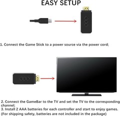 Extreme Mini Game Box 8 Bit Entertainment HDMI 2.4G NES Game – 500+ Games