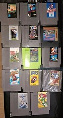 Nintendo Entertainment System NES Console Bundle 15 Games (1×500 In 1) Tested