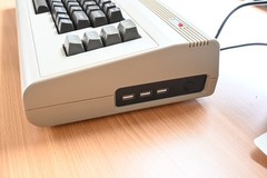 The C64 MAXI RETRO MICRO Computer CONSOLE Commodore 64 + Joystick Open Box