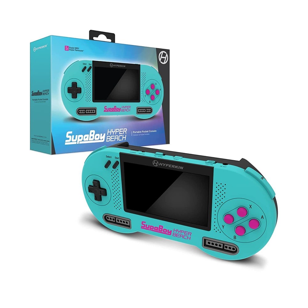 Hyperkin SupaBoy Portable Console for Super NES / Super Famicom – Hyper Beach