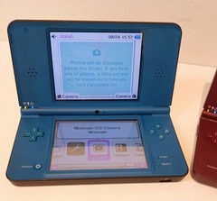 Nintendo DSi XL 2 Handheld Systems Blue & Red Wi-Fi Capability UTL-001(USA) 2008