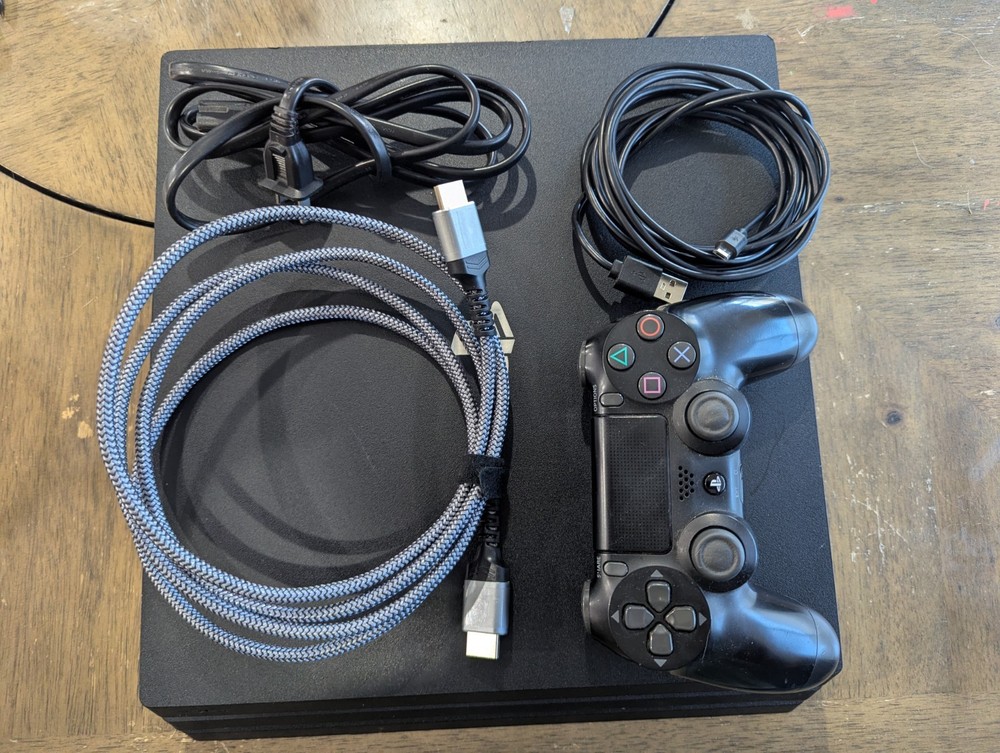 Sony PS4 Pro 1TB CUH-7215B Console Bundle – Cleaned & Repasted –
