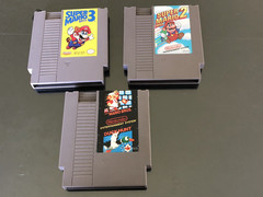 NINTENDO NES Console System Bundle Super Mario 1 2 3 Brand New 72 Pin Connector