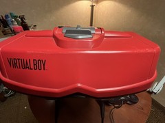 Nintendo Virtual Boy Console Set for Parts/Repair. Power supply included