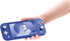 Nintendo Switch Lite HDHSBBZAA Handheld Video Game Console Blue 5.5” Touchscreen