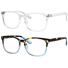 Blue Light Blocking Computer Glasses Anti Glare Reduce Eyestrain Eyeglasses for