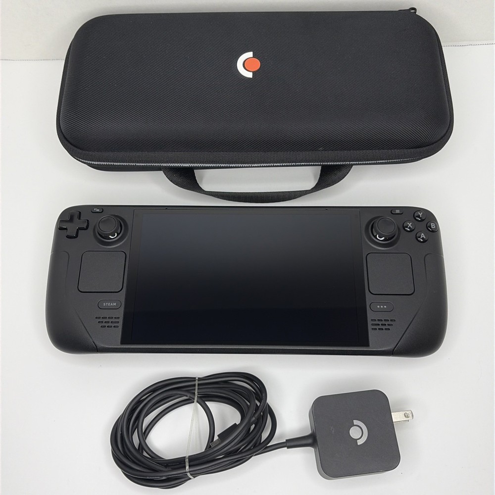 Steam Deck OLED 512GB ~ *EXCELLENT* condition Handheld Console W/Charger + Case