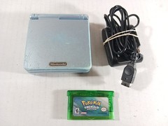GBA SP Blue Bright Screen AGS-101 Tested Charges Some Wear Nintendo Gameboy