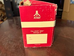 Atari 2600 Junior Console Bundle + 4 Games, Joystick, Tested & Works