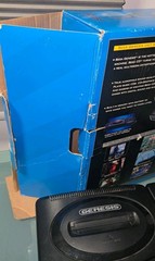 Sega CD Console Version 2 with Original Box, With Majesco Sega Genesis II, READ!