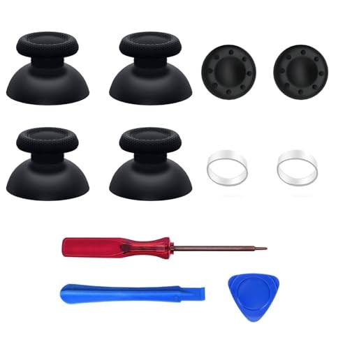 Replacement Thumbstick for PS5 Controller [11 in 1] Joystick for All PS4
