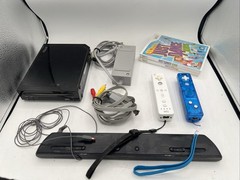 Nintendo Wii Black RVL-101 Console (Family Edition) Tested And Working!