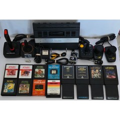 Atari 2600 Junior – Console Bundle – 16 Games – 5 Restored Controllers – Tested