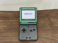 Nintendo Game Boy Advance SP AGS-101 Black Green | Tested Working |