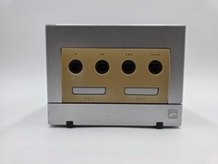 Nintendo GameCube DOL-001 Console NO DISC DRIVE – Parts/Repair – Tested USA