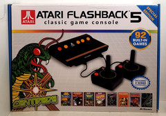 Atari Flashback 5 Game Console 92 Built in Games & 2 Wired Controllers 2014