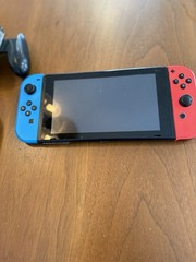 Nintendo Switch 32GB Gray Console with Neon Red and Neon Blue Joy-Con