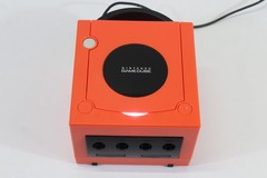 Nintendo Gamecube Console Warm Red x Black White LED NTSC-U/C DOL-001 GC PLAY US