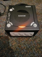 Nintendo GameCube Black Video Game Console Only Tested & Working Used As Is