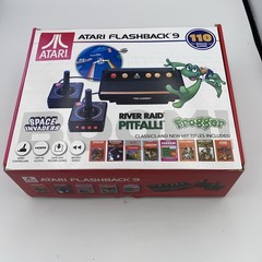 AtGames Atari Flashback 9 Retro Gaming Console Tested and Working