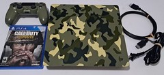 PS4 Slim Call of Duty: WWII Limited Edition 1TB Camo With 6 Games Lot!