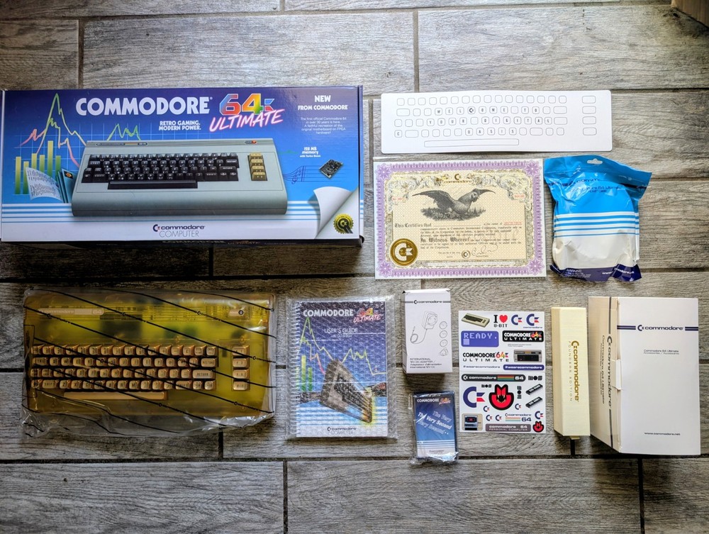 COMMODORE 64 ULTIMATE: Founder’s Edition – Brand New! Complete Bundle!