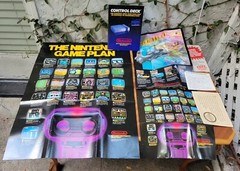 1986 NINTENDO NES CONTROL DECK Complete With Super Mario Bros In Box Nice!