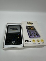 Retro Snap Play Handheld Console |3.5″ Screen 20k games Black