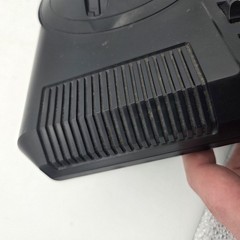 Sega Genesis 16 Bit Model 1 Console Only W/ RF Cable *missing Side Cover* Tested
