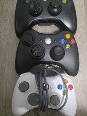 Xbox 360 S Console Bundle 4 Controllers 30+ Games No Hard Drive Tested Works