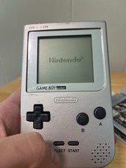 Nintendo Game Boy Pocket Silver Handheld System