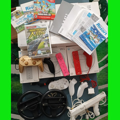 🎮 Nintendo Wii Console Boxed Complete Bundle – Sports, Mario & Rare Accessories