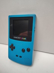 Nintendo Game Boy Color Handheld System Teal Blue CGB-001 Fully Tested See Pics