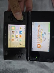 Nintendo 3DS Cosmo Black Handheld Console System CTR-001