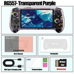 ANBERNIC RG557 Handheld Game Console Android 14 Battery 5500mAh 5.48-inch Screen