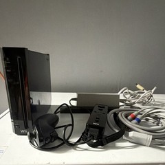 Nintendo Wii Black Console RVL-001(USA) NTSC-U/C 512MB 480p w/ Remote