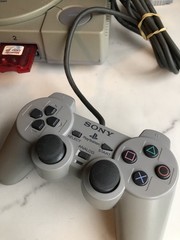 Bundle Sony PlayStation 1 PS1 Console w/ 12 Games Controller & 2Memory TESTED